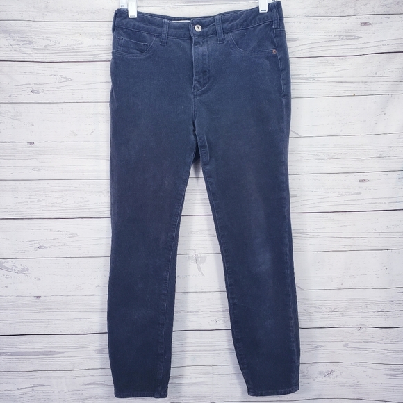 Pilcro and the Letterpress Denim - Pilcro And The Letterpress Black Corduroy Ankle.